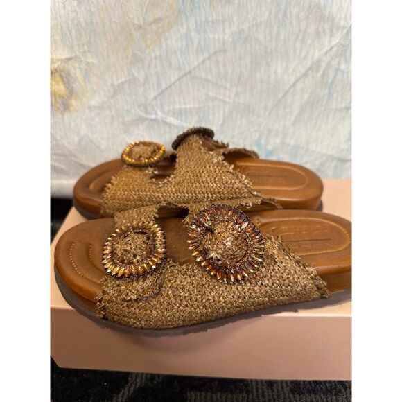 Free People BTB Cenote Slip On Sandals $298